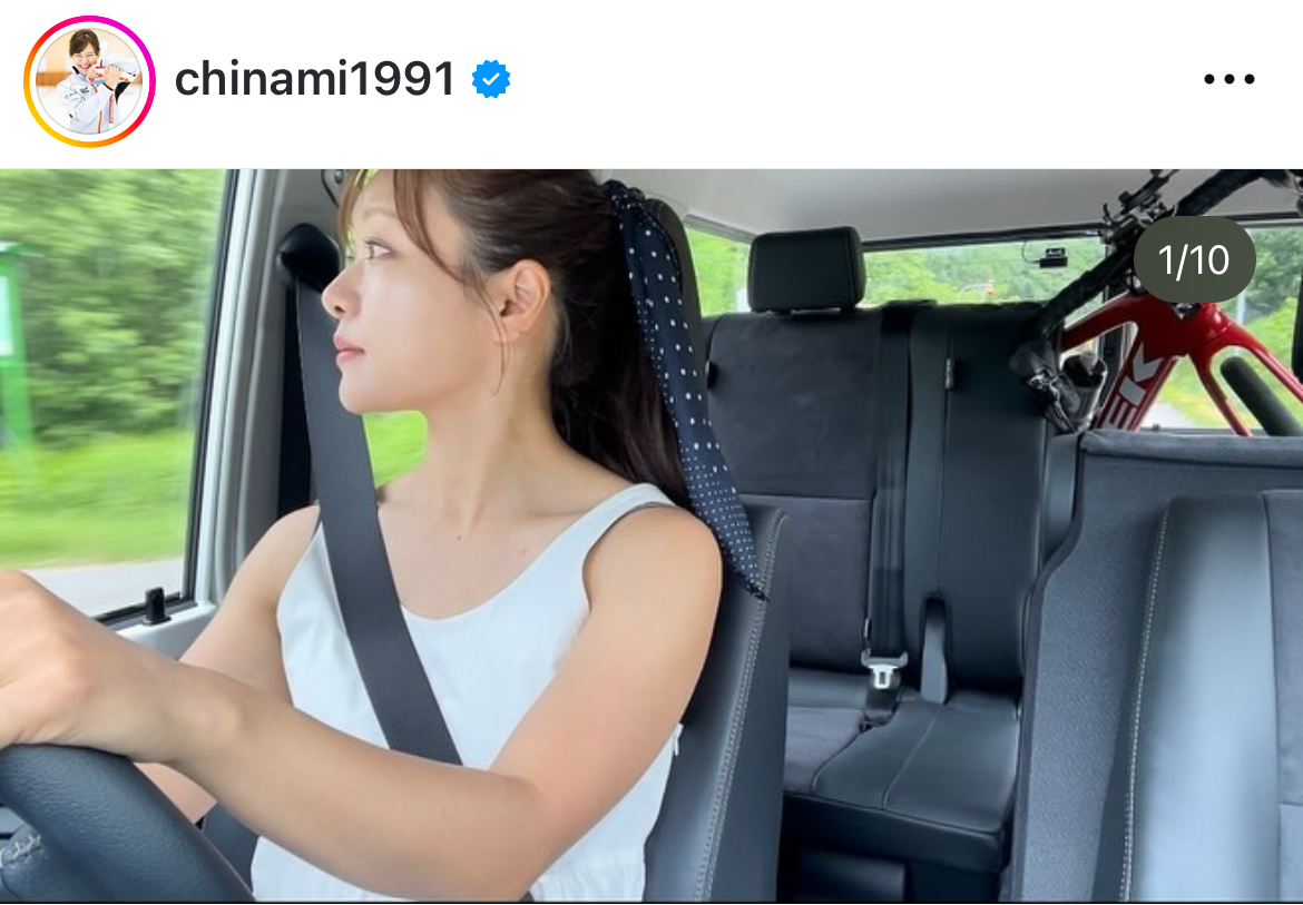吉田知那美のインスタグラムから