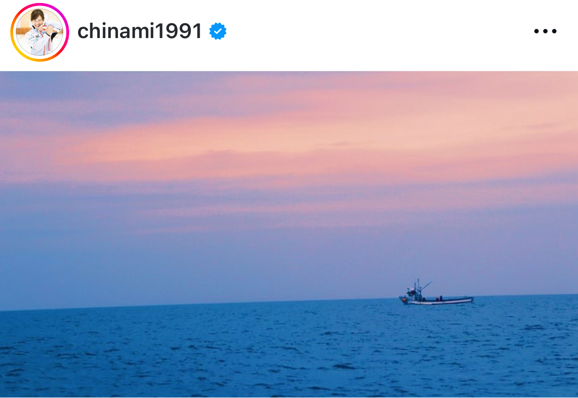 吉田知那美のインスタグラムから