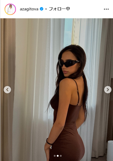 ザギトワのインスタグラムから