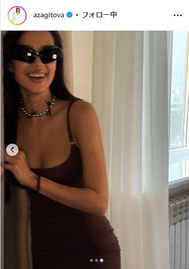 ザギトワのインスタグラムから
