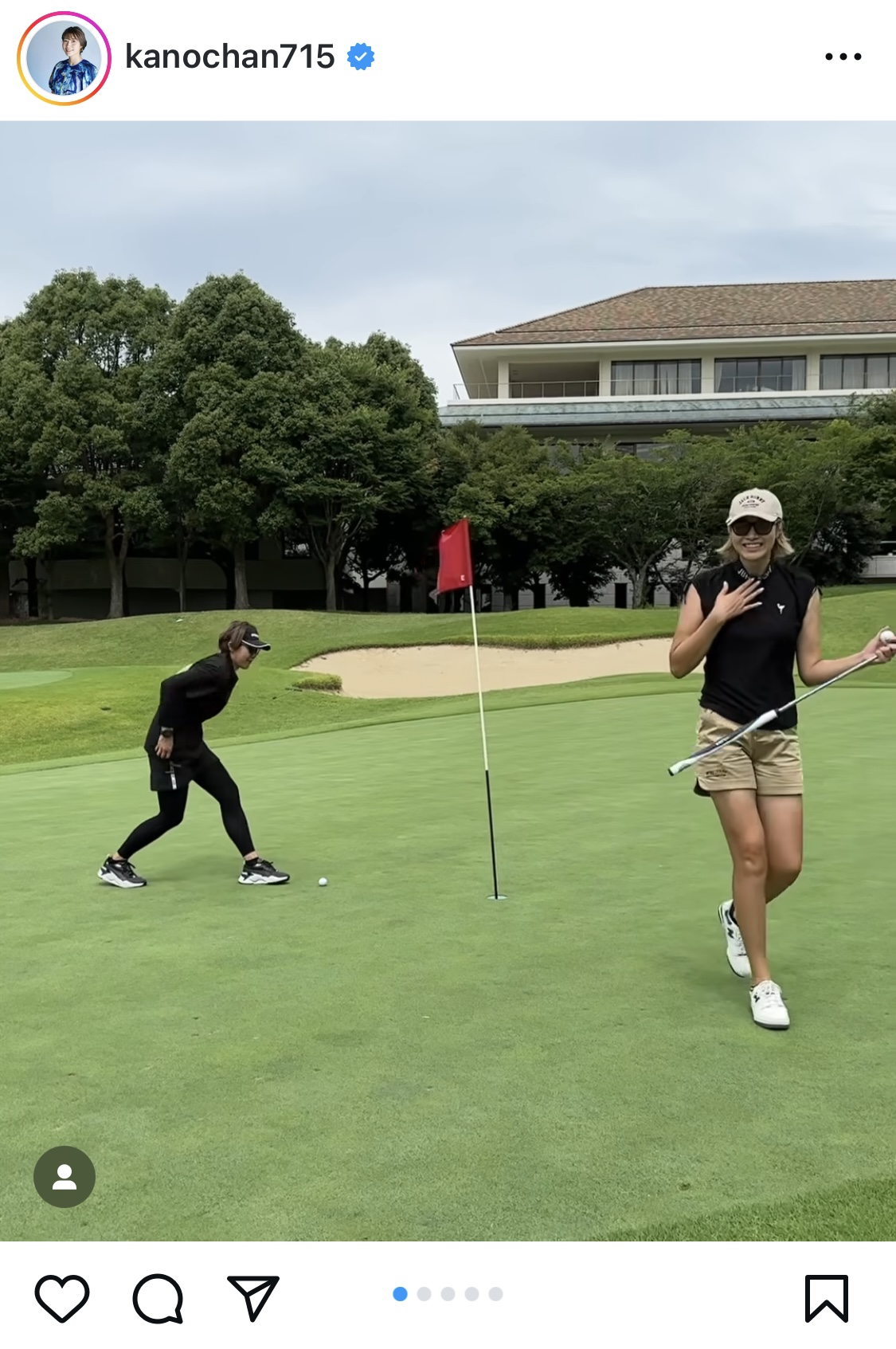 狩野舞子さんのインスタグラムから