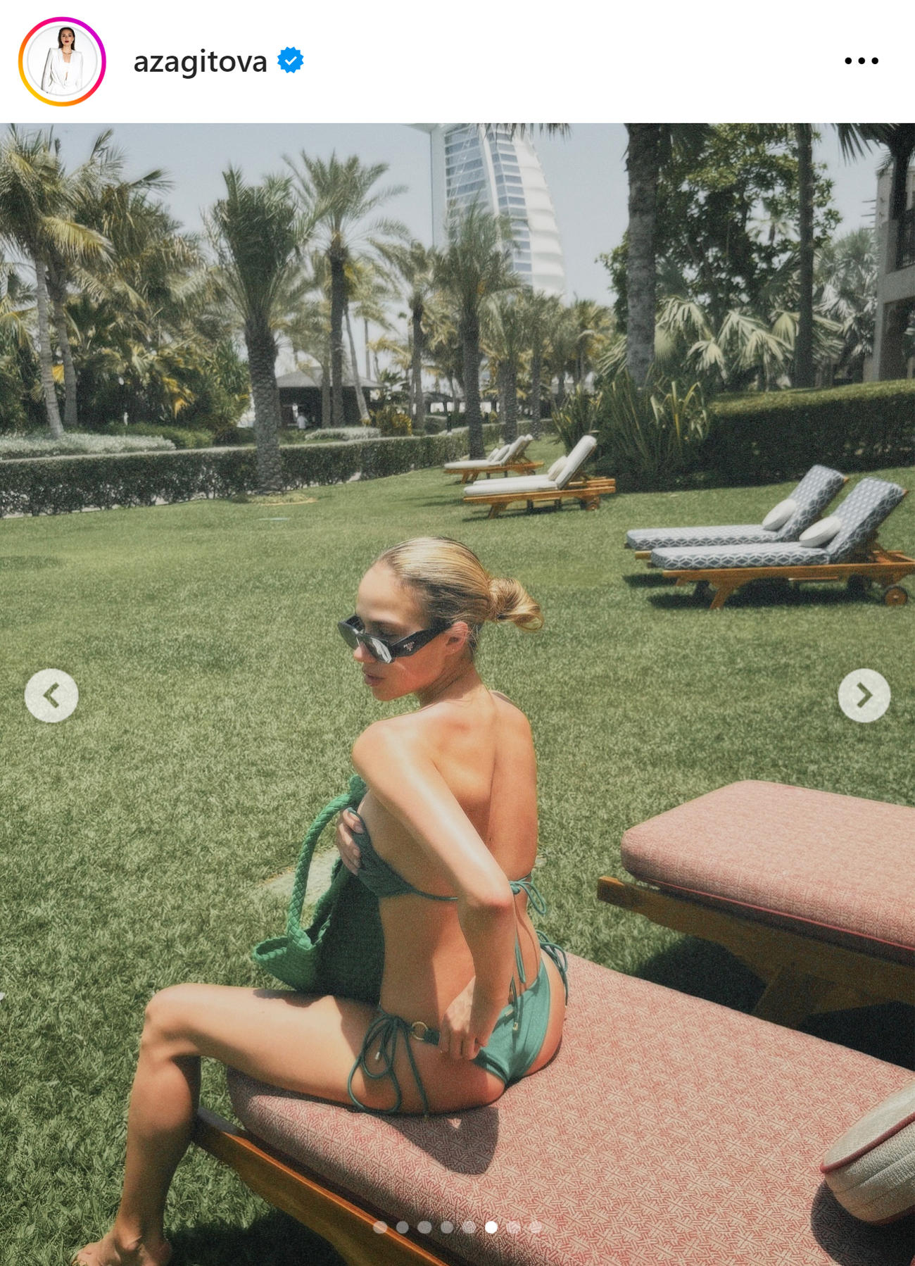 ザギトワのインスタグラムから