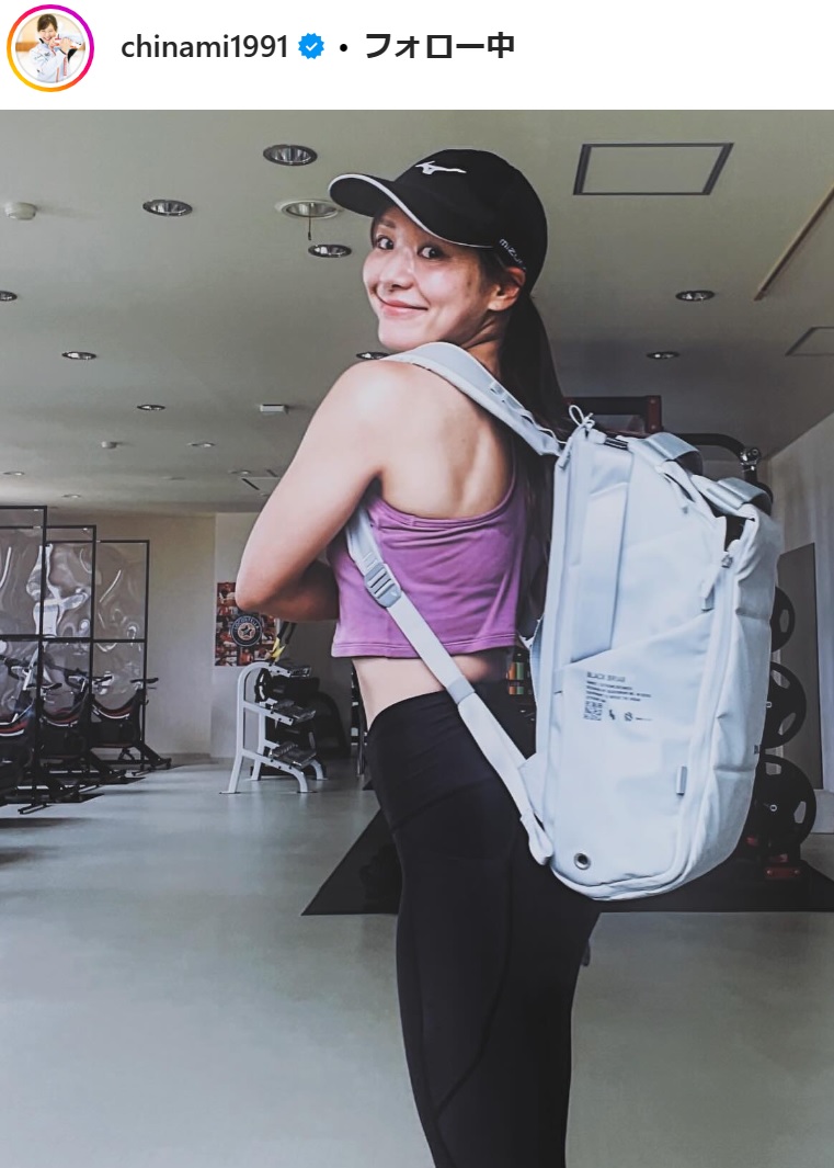 吉田知那美のインスタグラムから