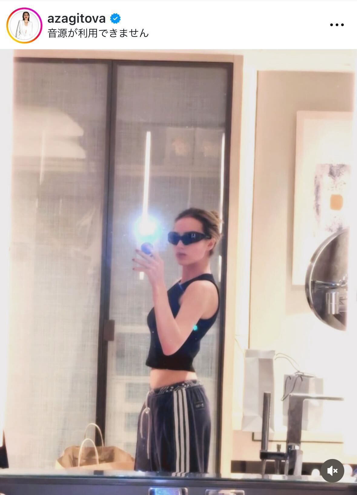 ザギトワのインスタグラムから