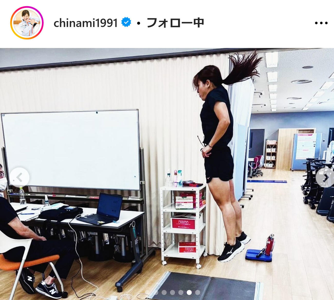 吉田知那美インスタグラムから