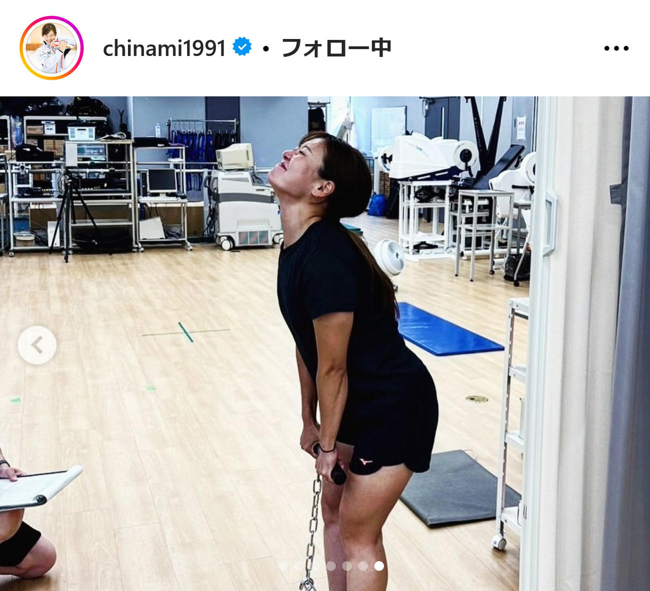 吉田知那美インスタグラムから