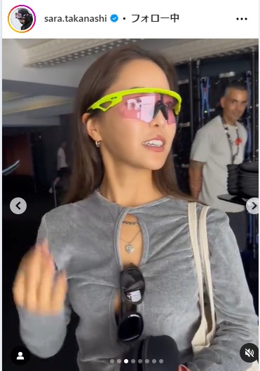 高梨沙羅のインスタグラムから
