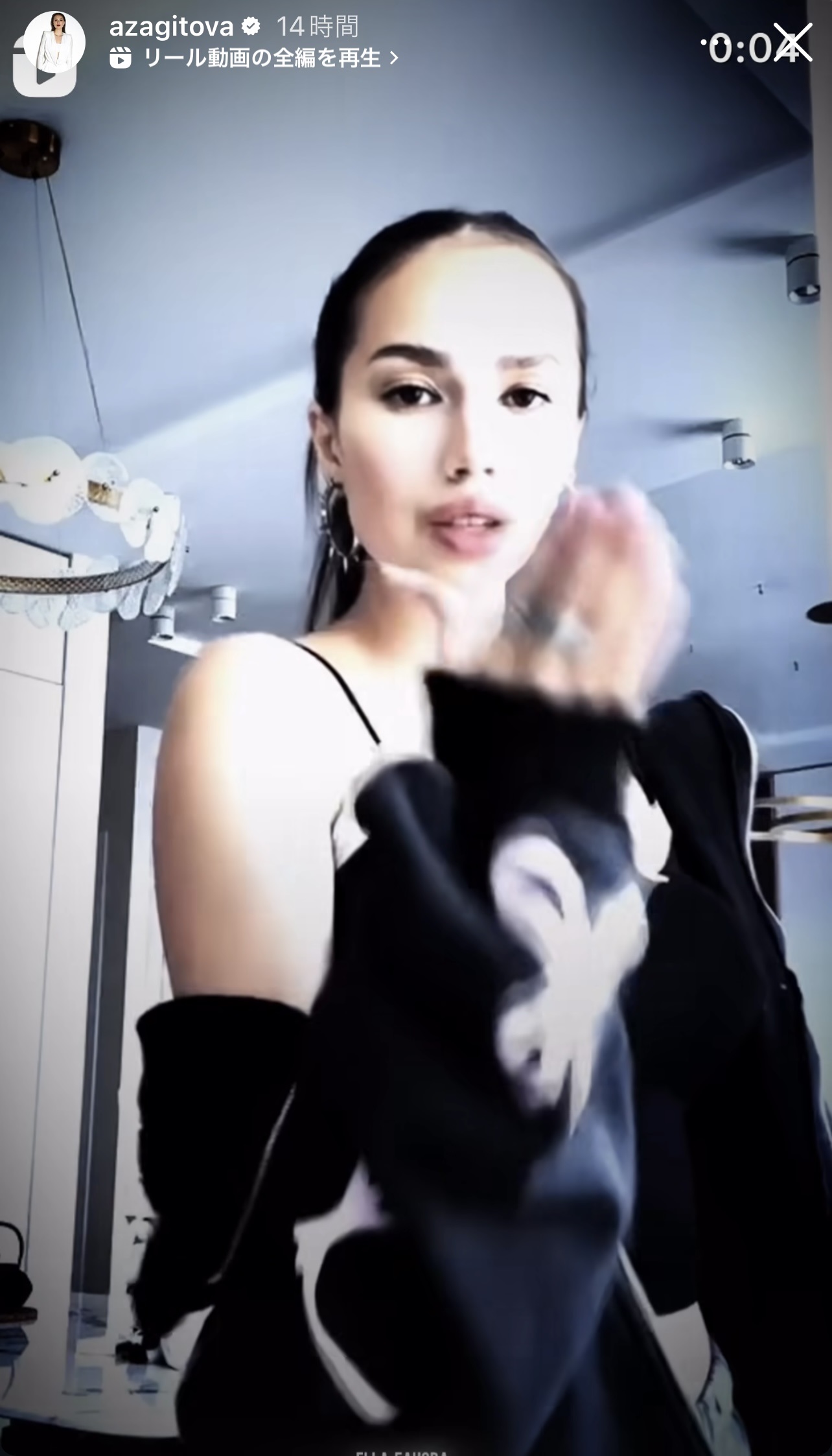 ザギトワのインスタグラムから