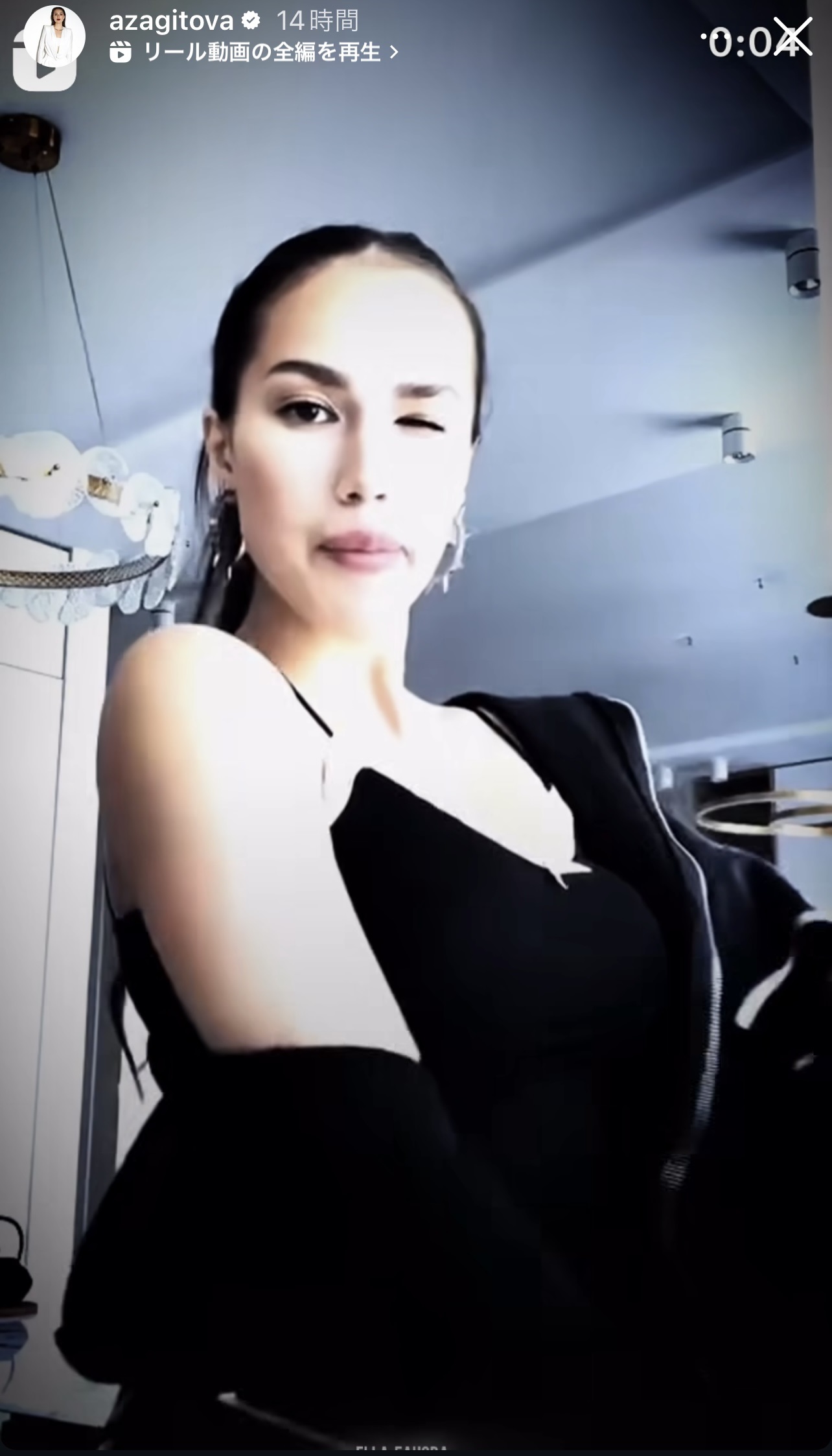 ザギトワのインスタグラムから