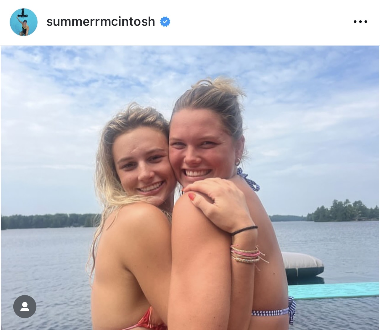 サマー・マッキントッシュのインスタグラムから