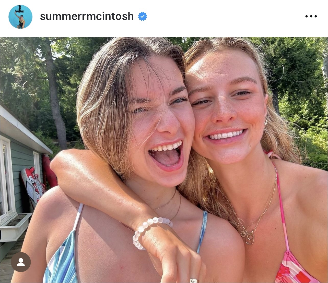 サマー・マッキントッシュのインスタグラムから