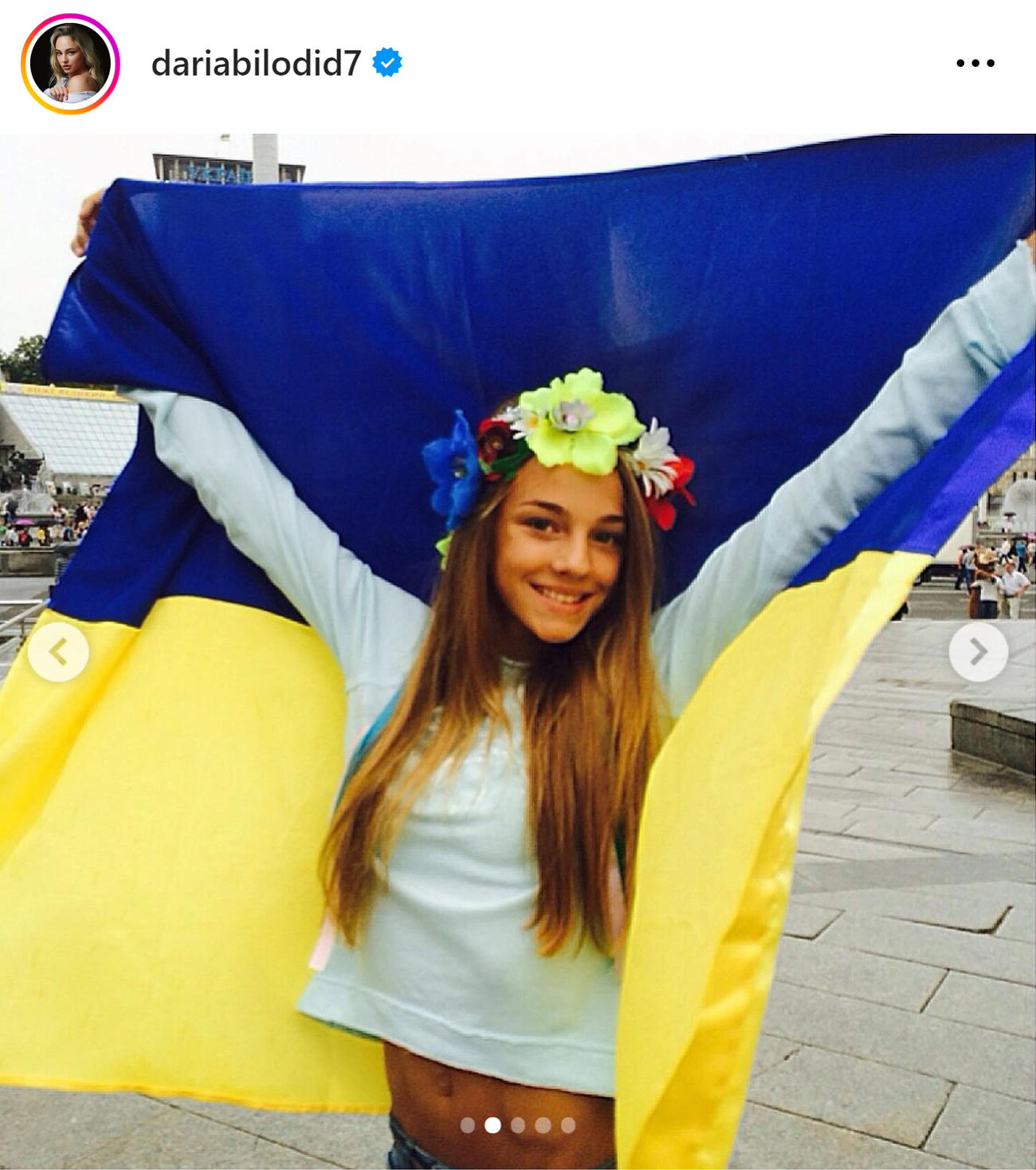 ビロディドのインスタグラムから