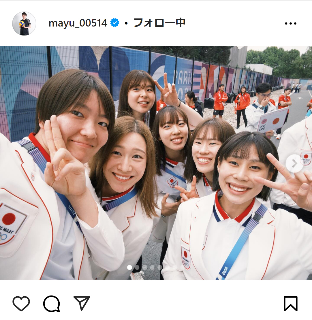 石川真佑のインスタグラムから