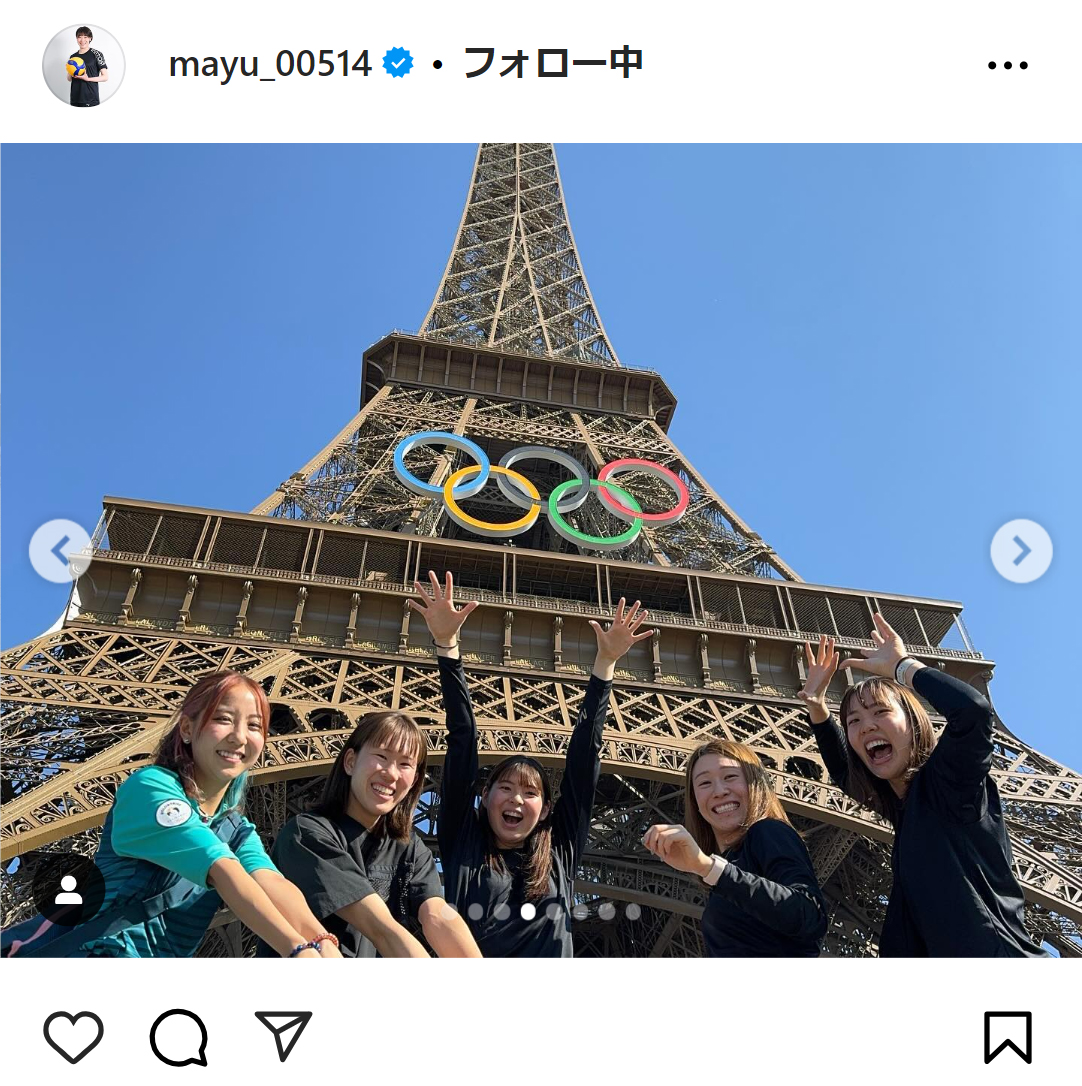 石川真佑のインスタグラムから