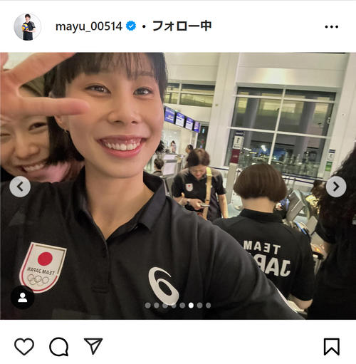 バレー】石川真佑「Memories」日本代表仲間とのパリ写真公開「みんな