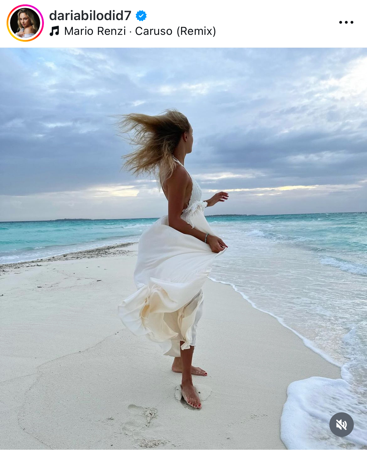 ダリア・ビロディドのインスタグラムから