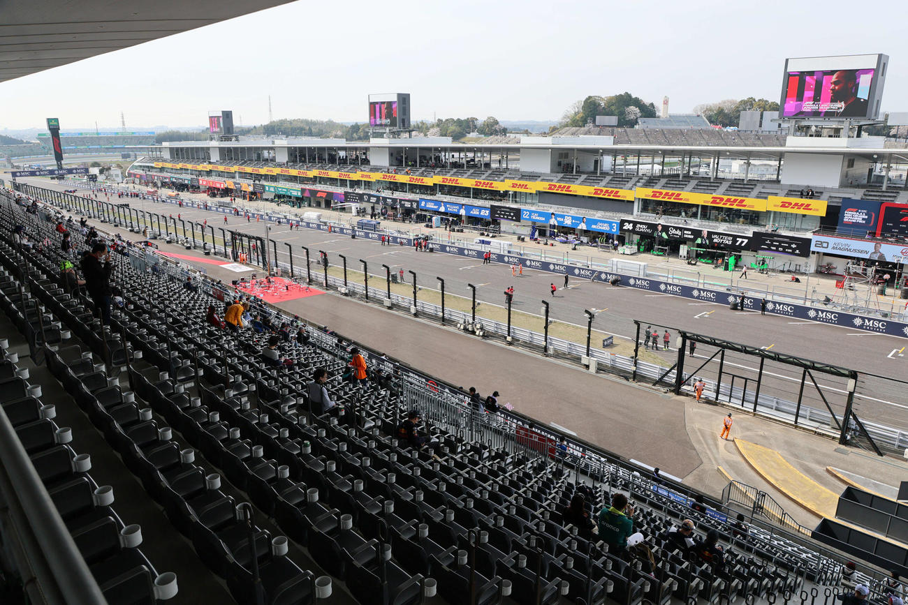 鈴鹿サーキット全景（2024年4月7日撮影）