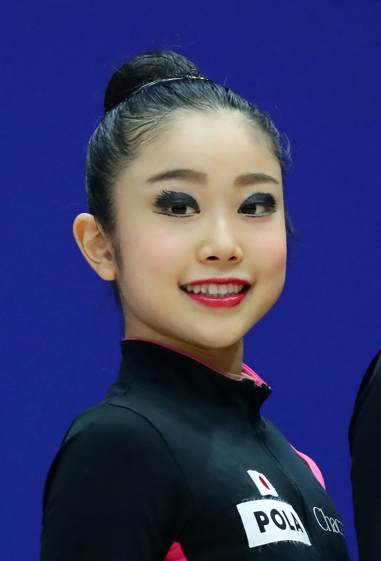 新体操の竹中七海（16年6月撮影）