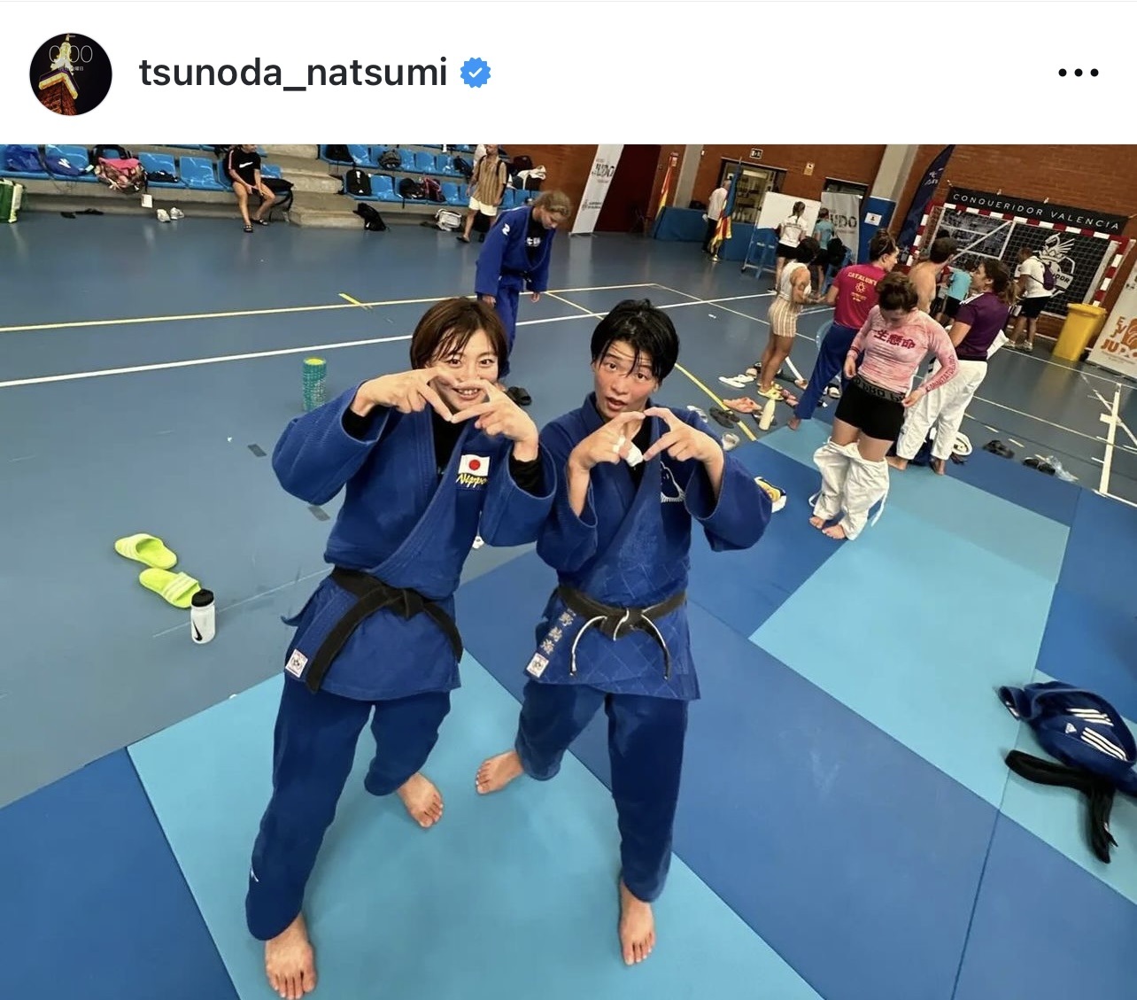 角田夏実のインスタグラムから