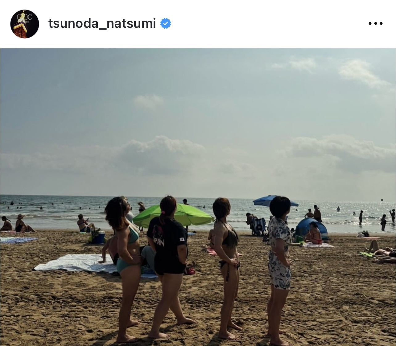 角田夏実のインスタグラムから