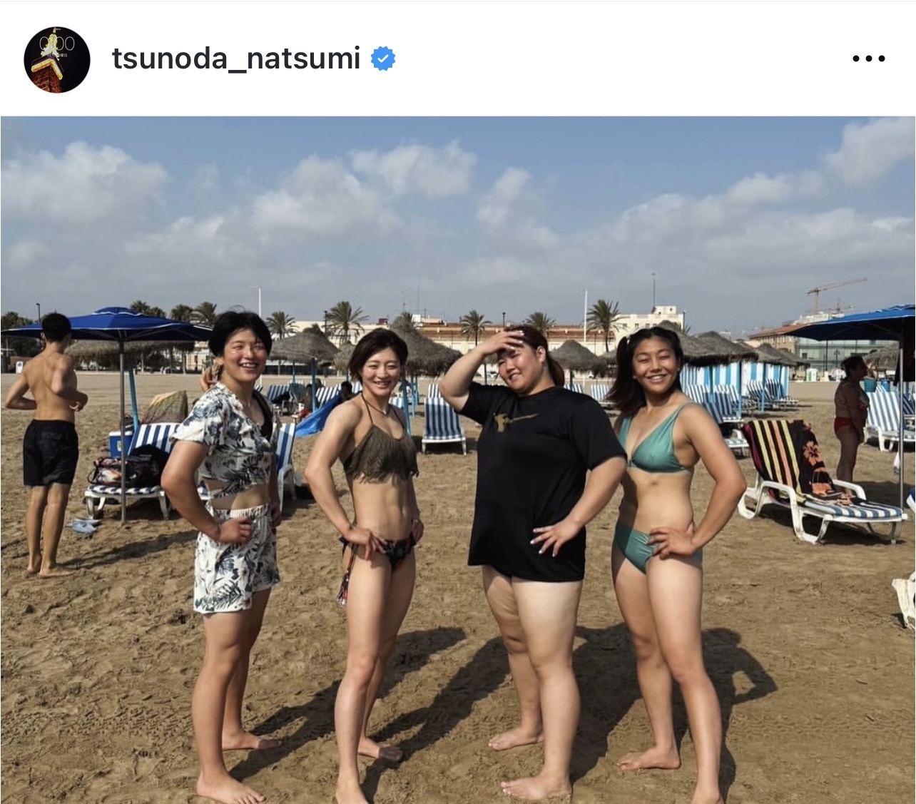 角田夏実のインスタグラムから