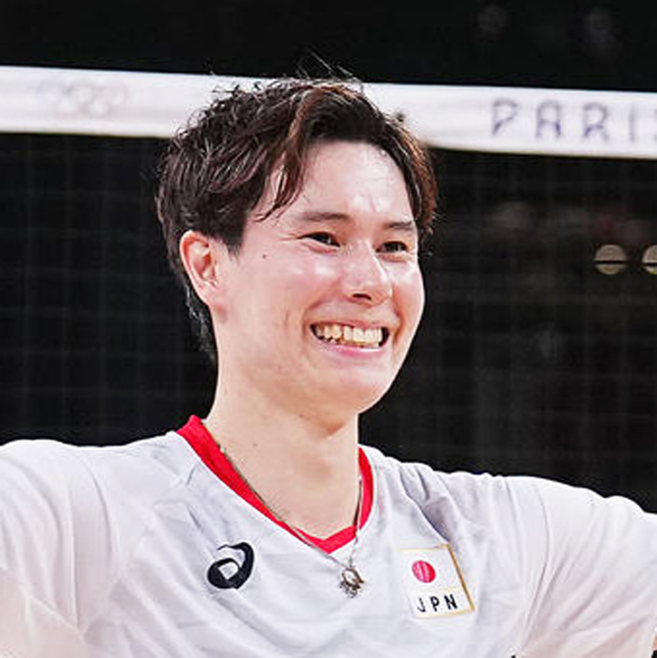 高橋藍（2024年8月撮影）
