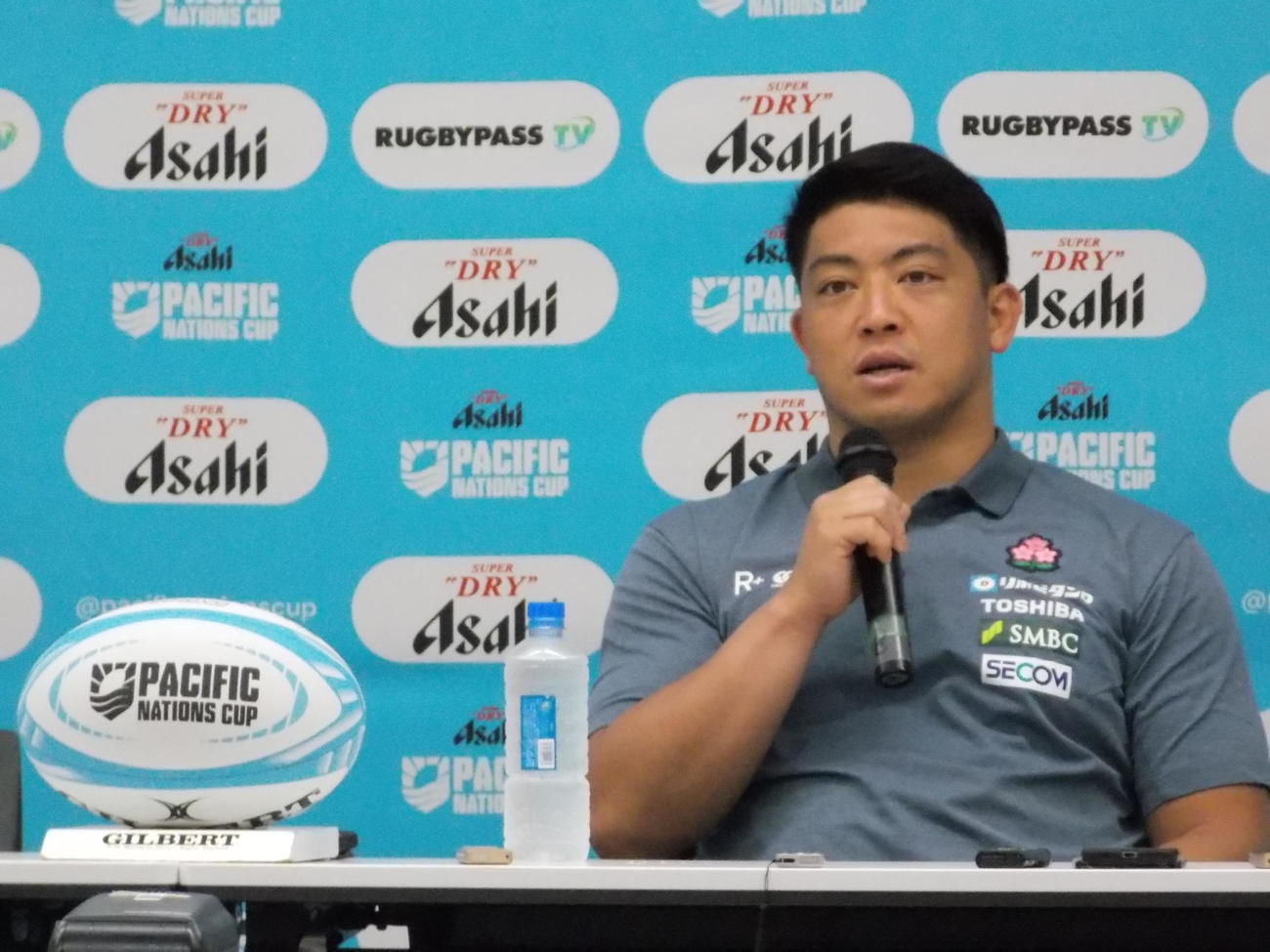 日本代表フッカー坂手淳史（2024年9月6日撮影）