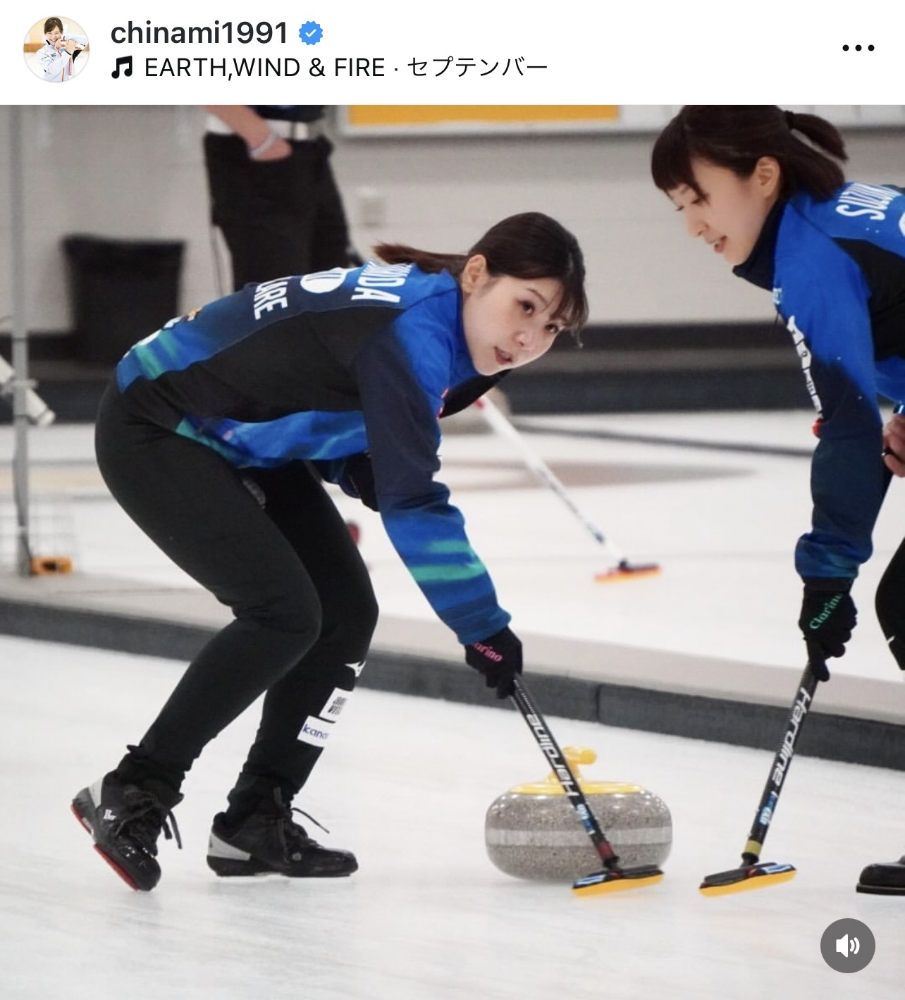 吉田知那美のインスタグラムから