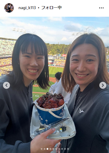 林琴奈のインスタグラムから