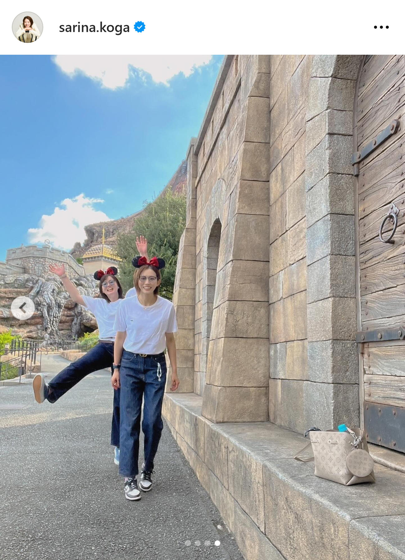 古賀紗理那さんのインスタグラムから