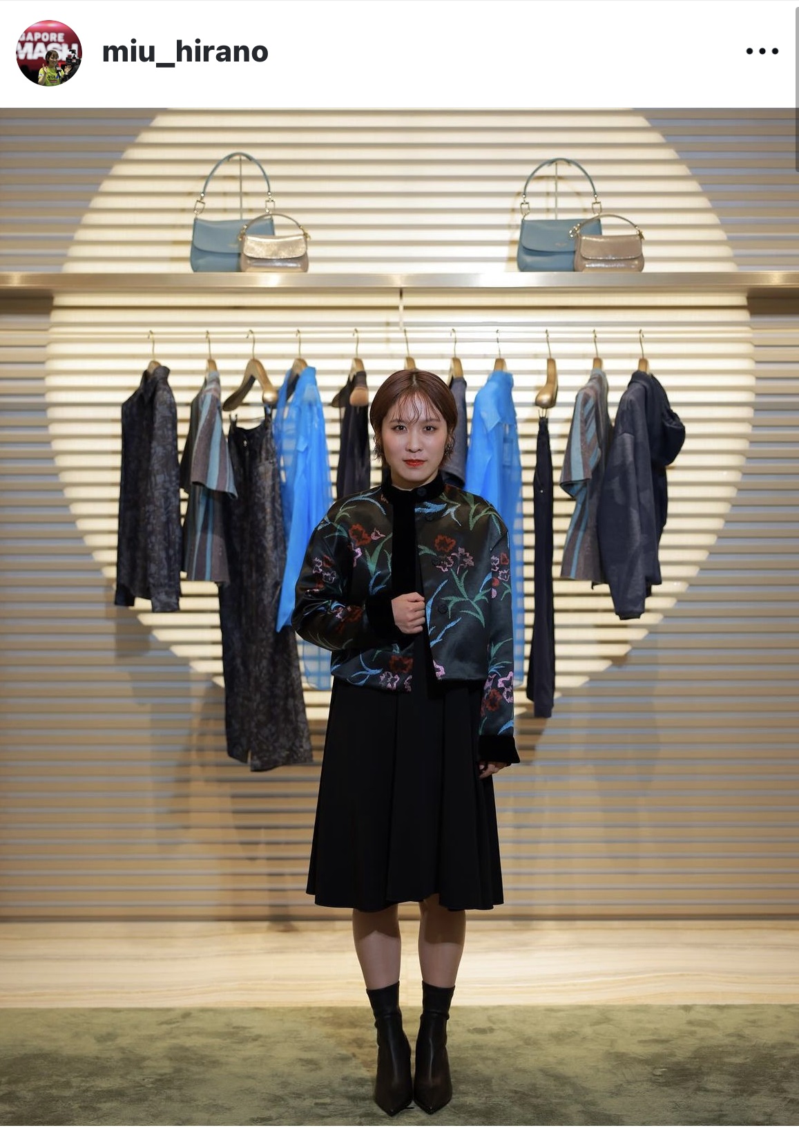 平野美宇のインスタグラムから
