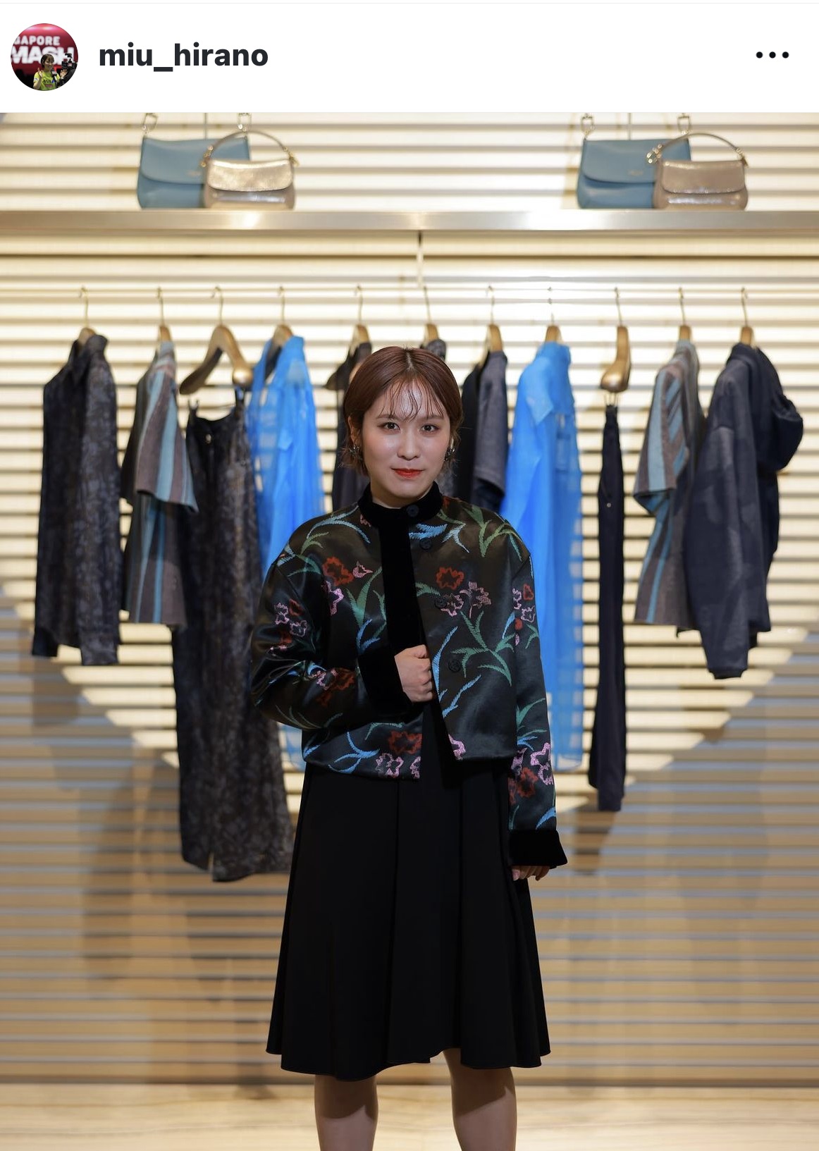 平野美宇のインスタグラムから