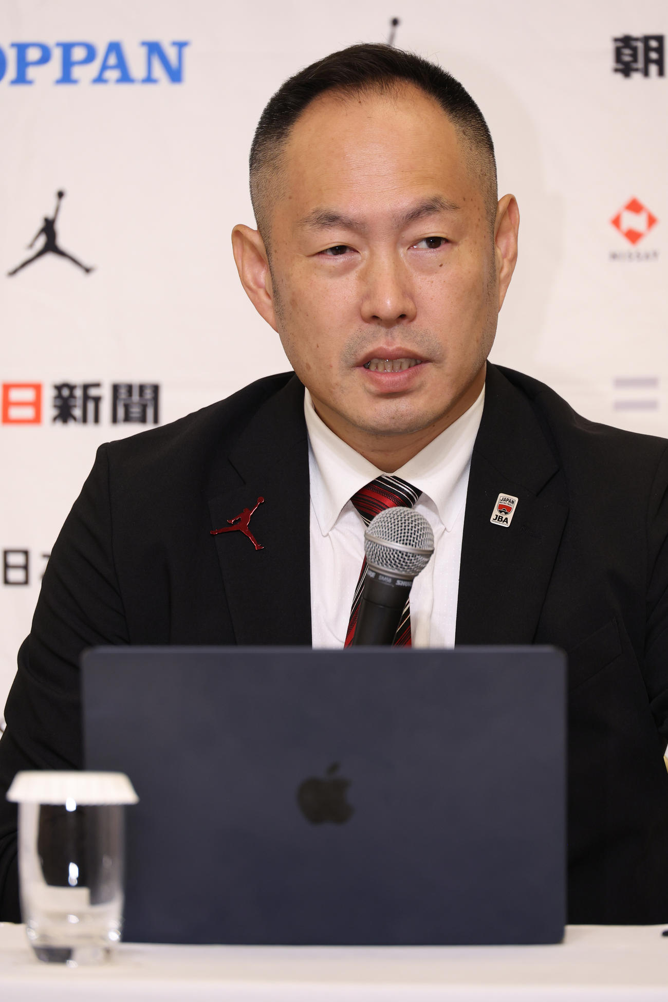 日本バスケットボール協会東野智弥技術委員長（2023年9月30日撮影）