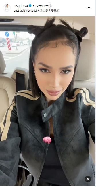 ザギトワのインスタグラムから