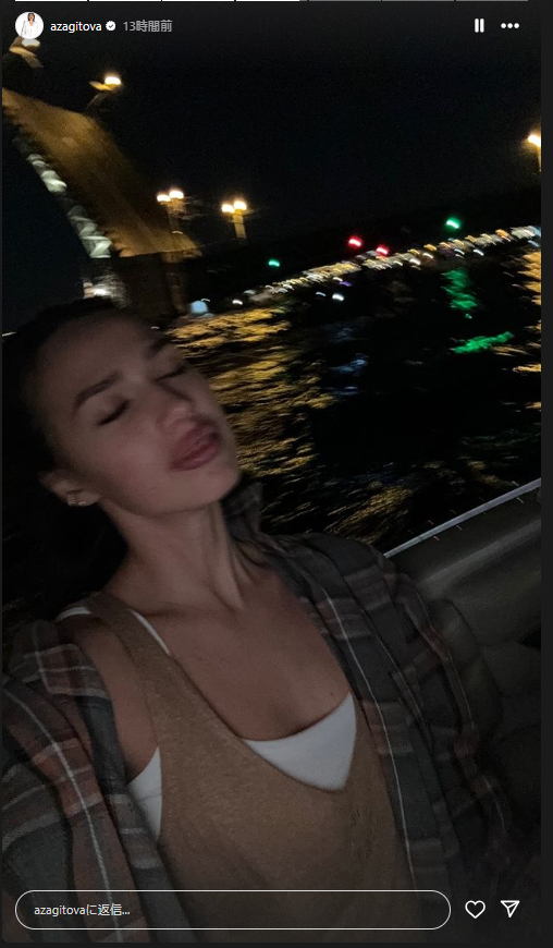 ザギトワのインスタグラムから