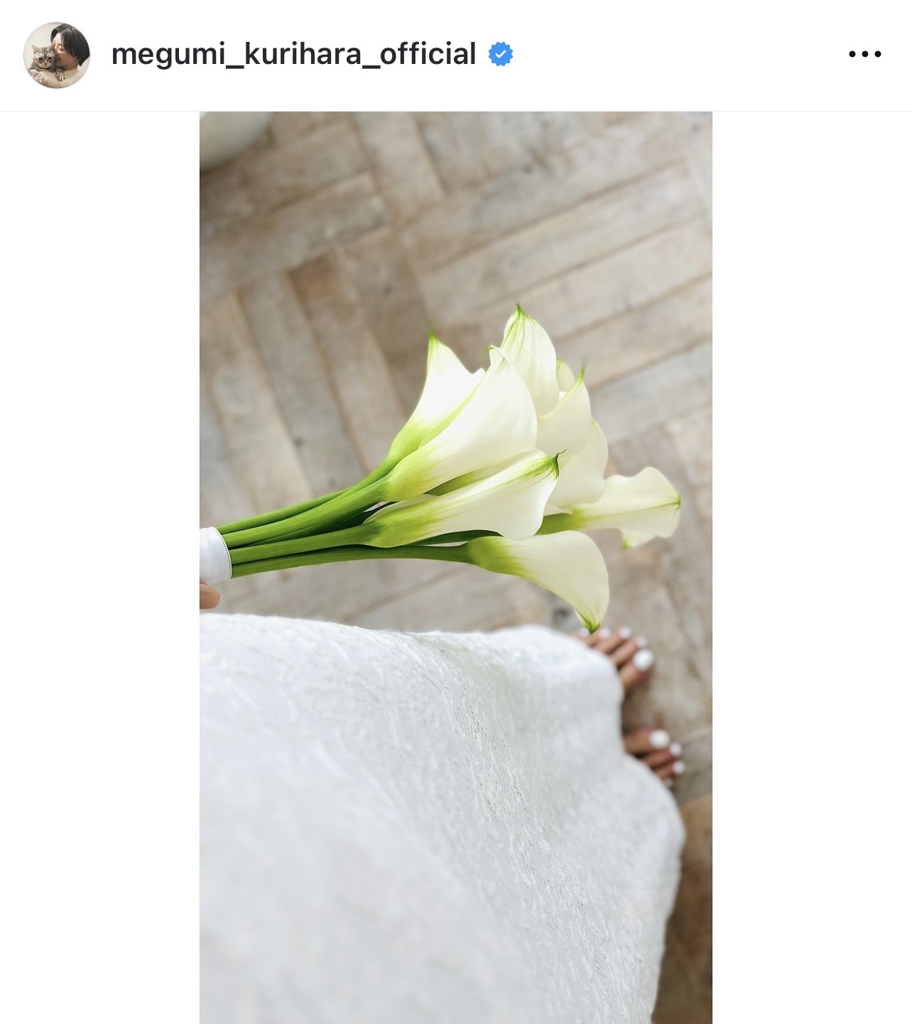 栗原恵さんのインスタグラムから
