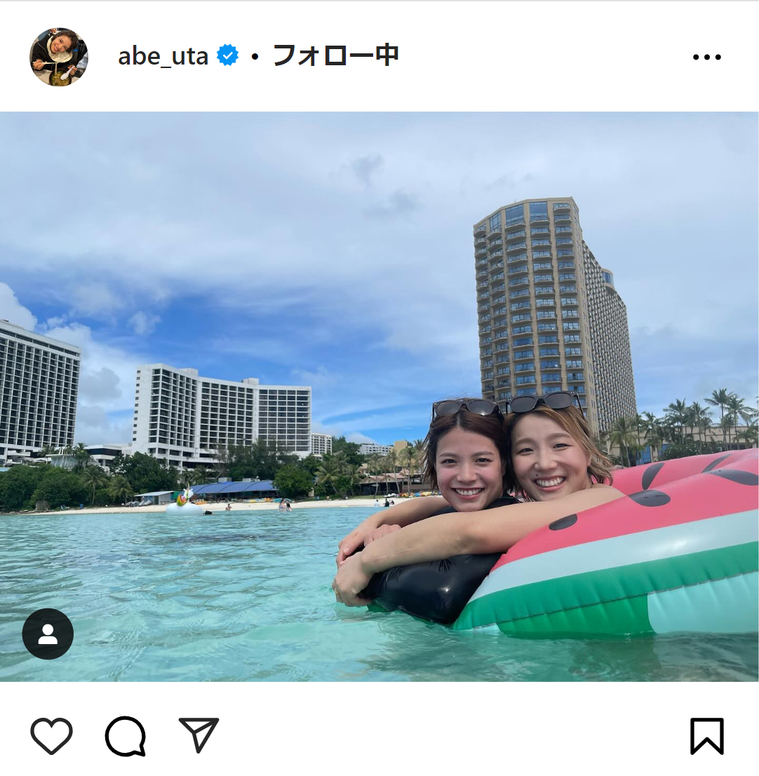 阿部詩のインスタグラムから