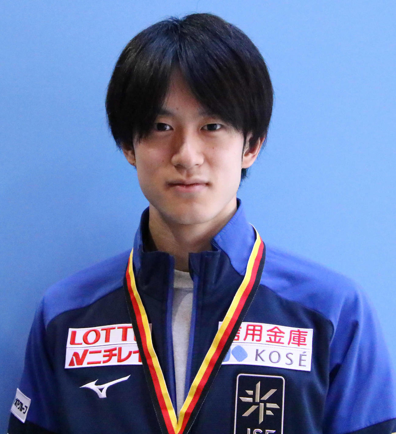 ネーベルホルン杯から帰国した山本草太（撮影・竹本穂乃加）＝2024年9月23日、大阪・関西空港