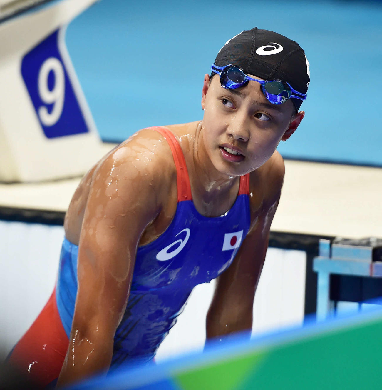 16年、リオ五輪女子200メートル個人メドレー準決勝で敗退となった今井月