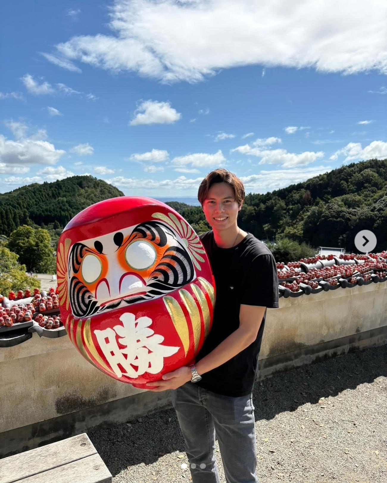 高橋藍のインスタグラムから