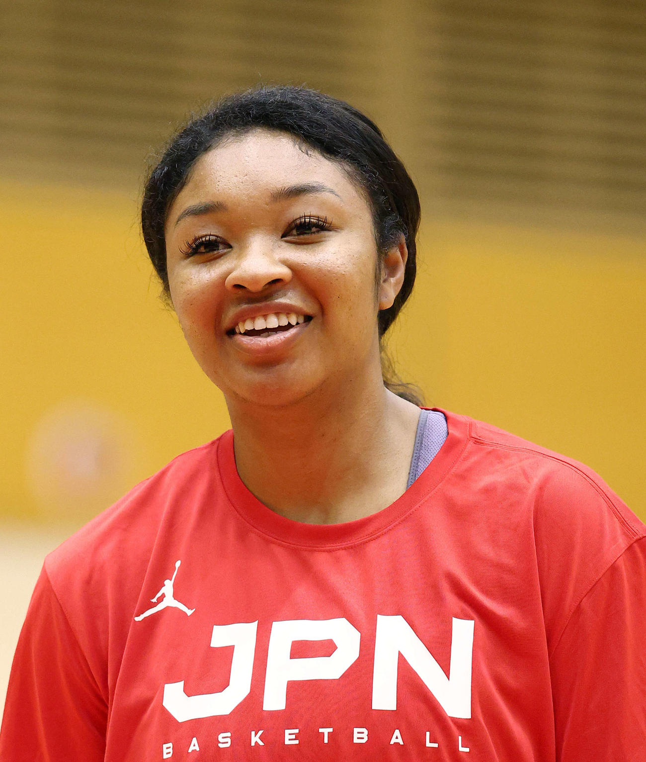 2024年度バスケットボール女子日本代表チーム　第1次強化合宿　オコエ桃仁花＝2024年5月7日　