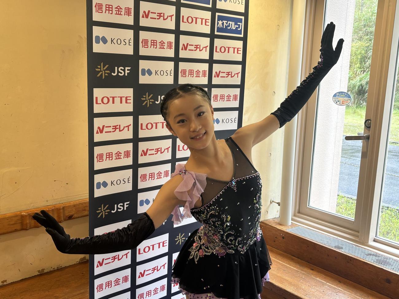 関東選手権のノービスAを制した森成美（撮影・松本航）