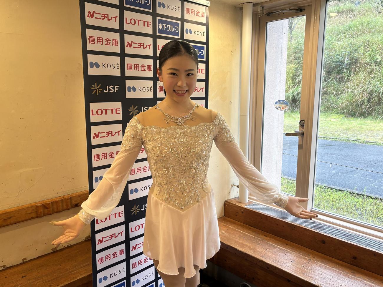 関東選手権の女子を制した吉岡詩果（撮影・松本航）