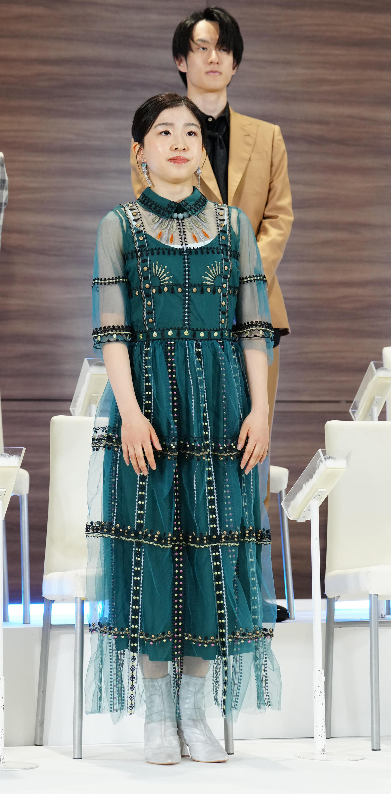 2024－25年シーズンフィギュアスケート記者会見に臨む千葉（撮影・江口和貴）