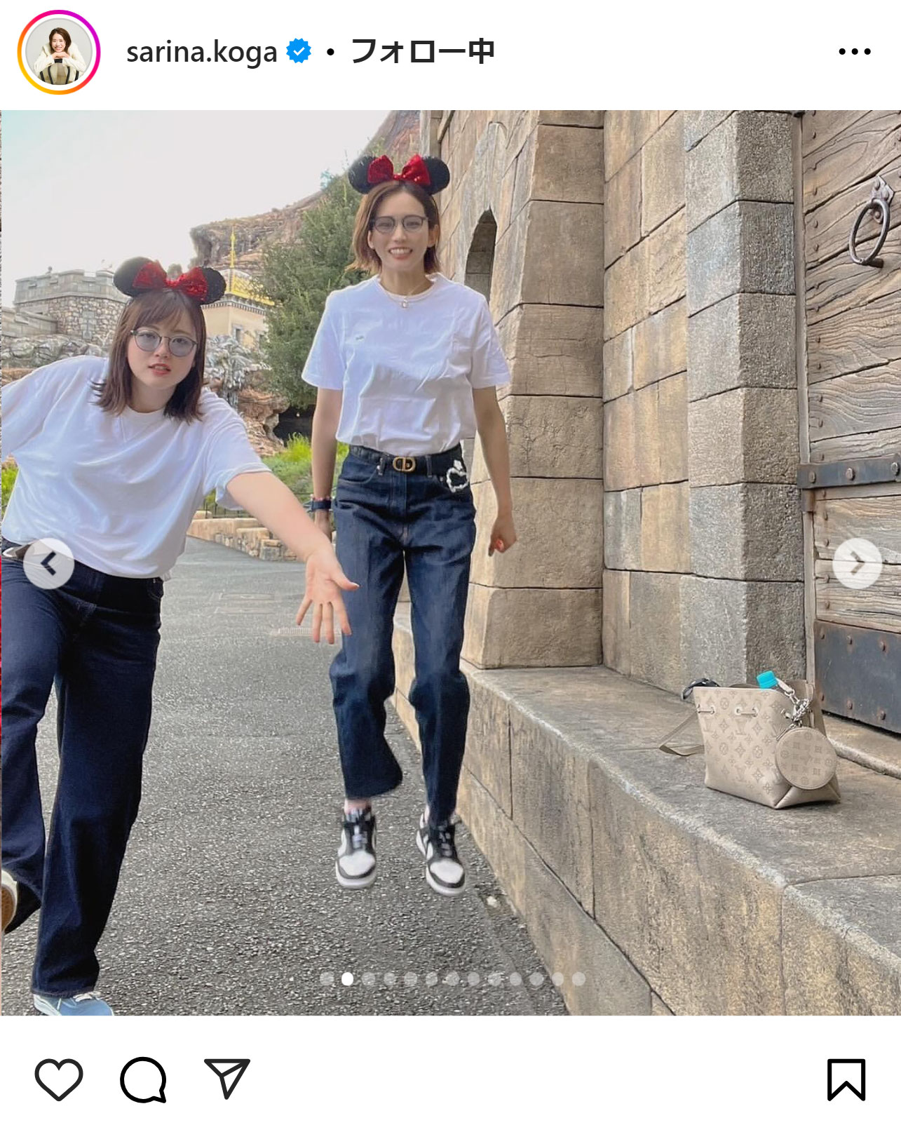 古賀紗理那のインスタグラムから