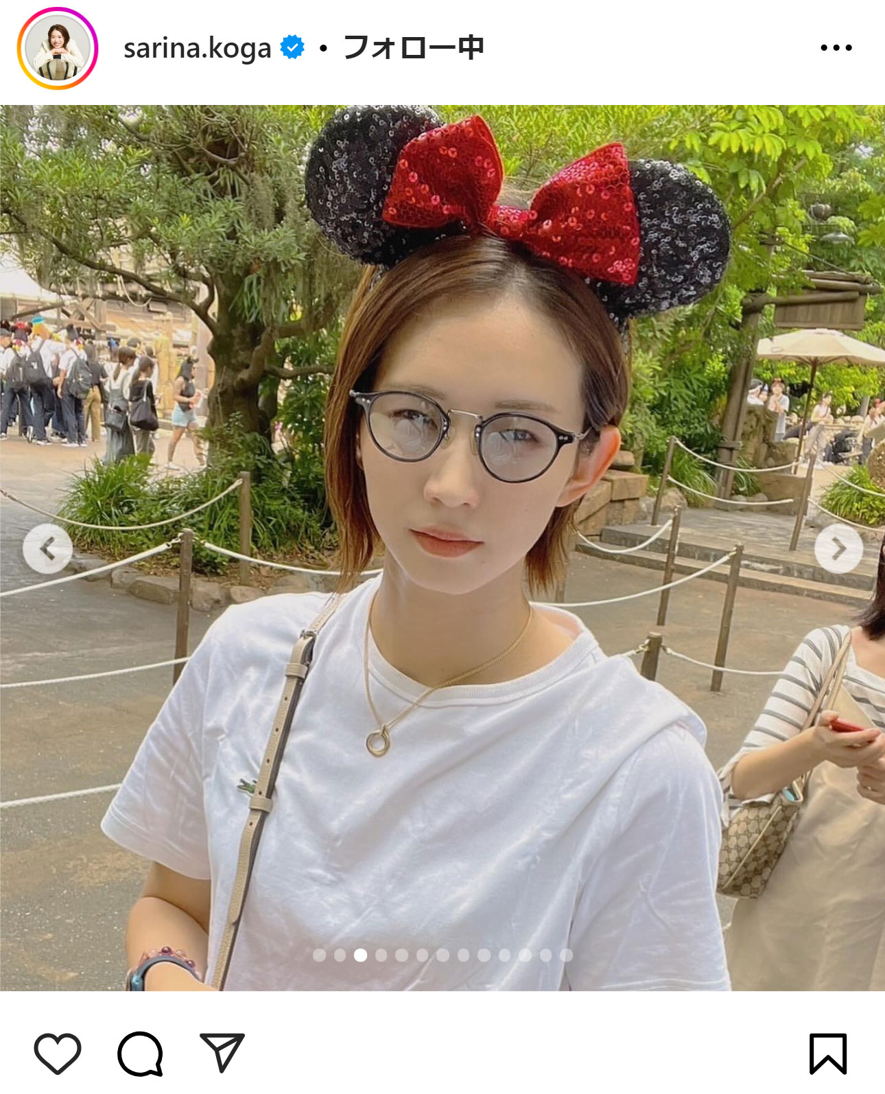 古賀紗理那のインスタグラムから