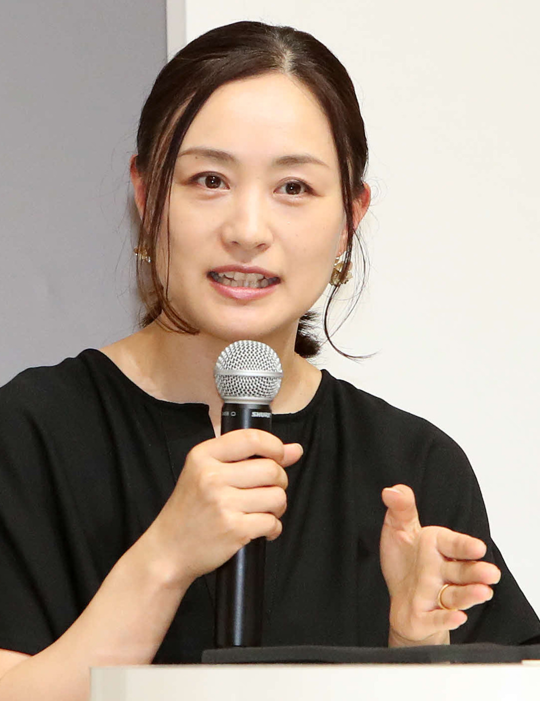 上村愛子さん（2019年7月5日撮影）