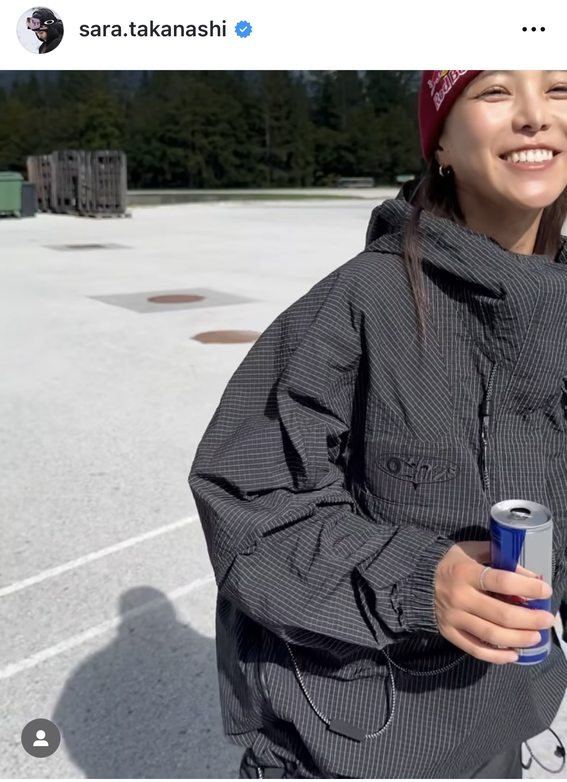 高梨沙羅のインスタグラムから