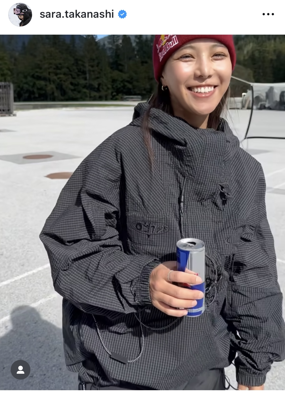高梨沙羅のインスタグラムから