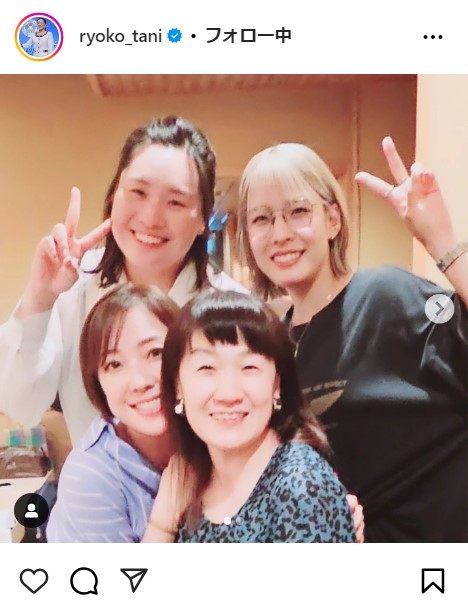 谷亮子さんのインスタグラムから